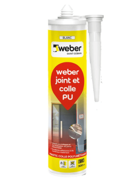 Weberjoint et colle PU