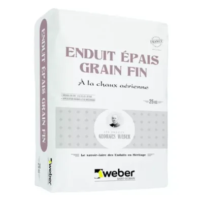 WEBER ENDUIT EPAIS GRAIN FIN