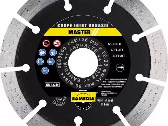 DISQUE MASTER COUPE JOINT ABRASIF